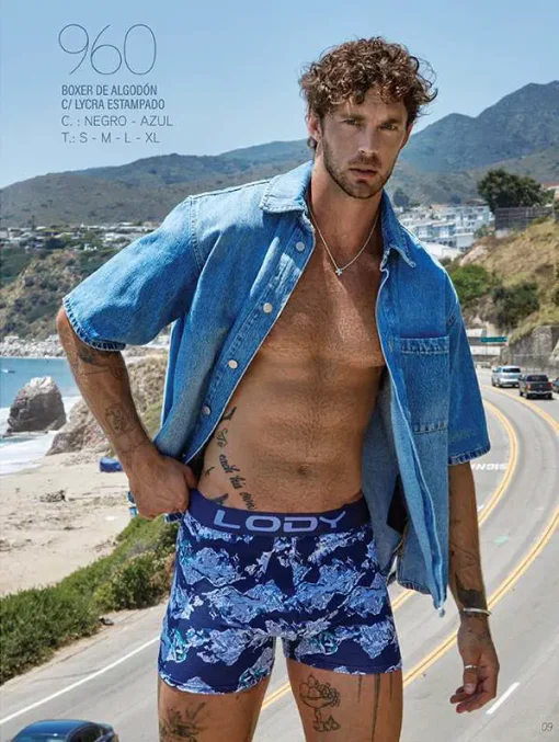 Codigo: 960 -- boxer lody -- Boxer de algodon con lycra estampado