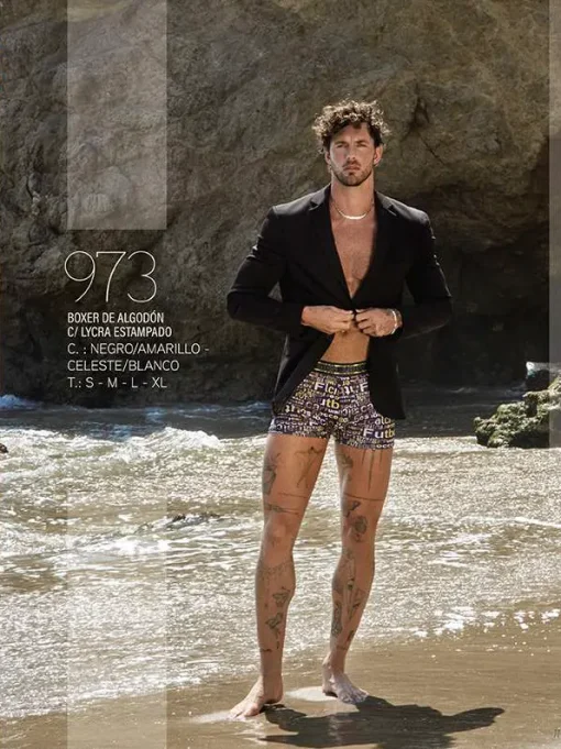 Codigo: 973 -- boxer lody -- Boxer de algodon con lycra estampado - Image 2