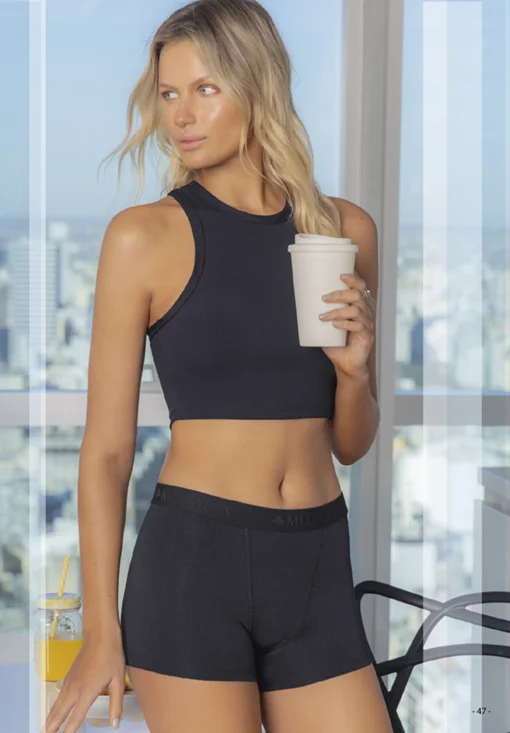 Codigo: 3800 -- melifera lenceria -- Boxer femenino de morley de microfibra - Image 3