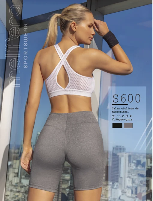 Codigo: S600 -- melifera lenceria -- Calza ciclista de microfibra
