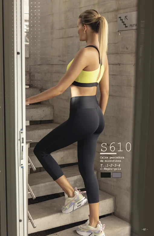 Codigo: S610 -- melifera lenceria -- Calza pescadora de microfibra - Image 3