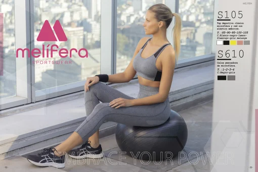Codigo: S610 -- melifera lenceria -- Calza pescadora de microfibra