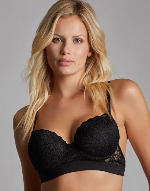 Codigo: 6010 -- maia ropa interior -- Conjunto tasa soft de puntilla con elástico ancho y tanga - Image 3