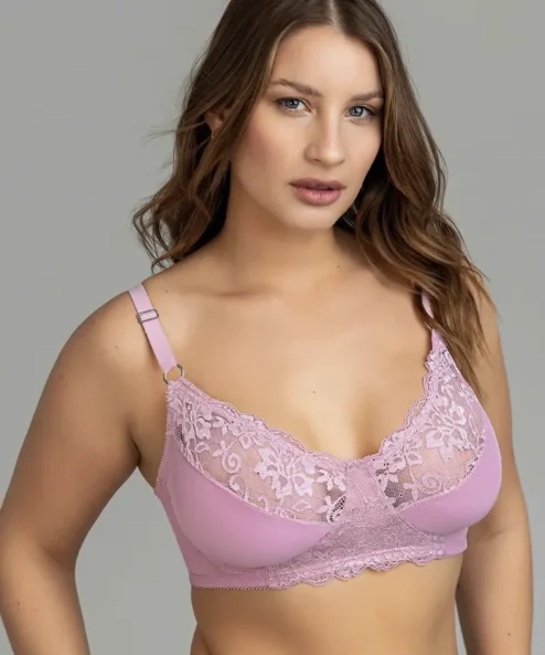 Codigo: 200 -- yewel mayorista -- Corpiño de microfibra con puntilla sin aro