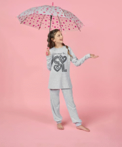 Código: 25954 -- Lencatex -- Pijama de lanilla linea Cool