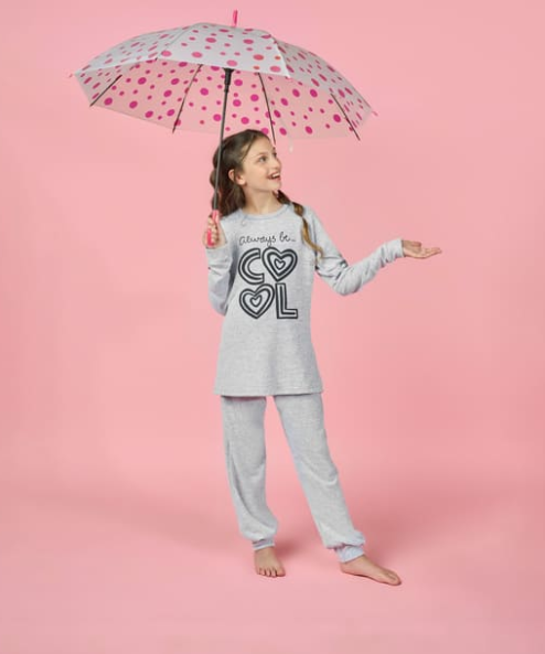 Código: 25954 -- Lencatex -- Pijama de lanilla linea Cool