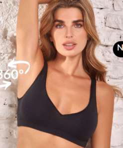 Código: 417 -- Tiento -- Top estilo 360º con doble escote de algodón y lycra