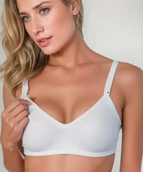 Codigo: 450 -- fairuz ropa interior -- Corpiño de amamantar algodón y lycra