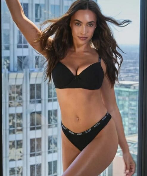 Codigo: 5336 -- lody lenceria -- Conjunto soft push de algodon c/base y less - breteles y cintura personalizados