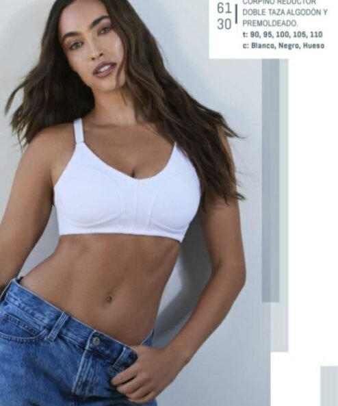 Codigo: 6130 -- lody lenceria -- CORPIÑO REDUCTOR DOBLE TAZA ALG LYC PREMOL