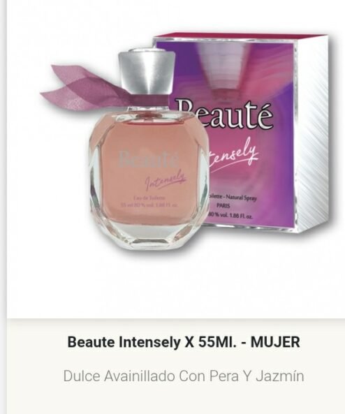 Artículo 1006 - Beaute Intensely 55 ml. mujer