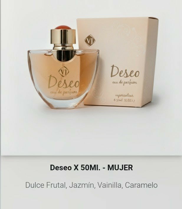 Artículo 1007 - Deseo 50 ml. mujer