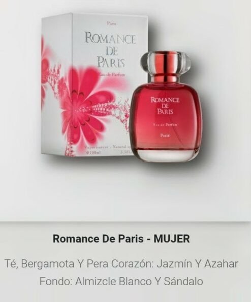 Artículo 1008 - Romance de Paris mujer
