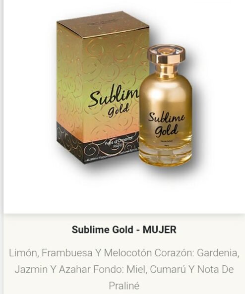 Artículo 1009 - Sublime gold
