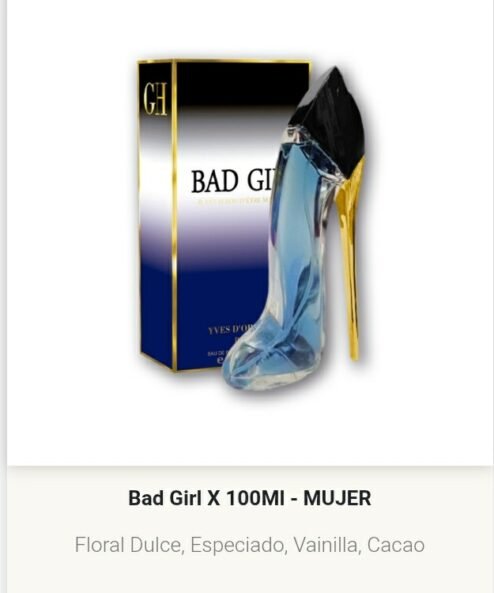 Artículo 1011 - Bad Girl 100 ml. mujer