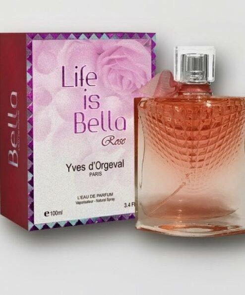 Artículo 1016 - Life is Bella Rose x 100 ml. mujer