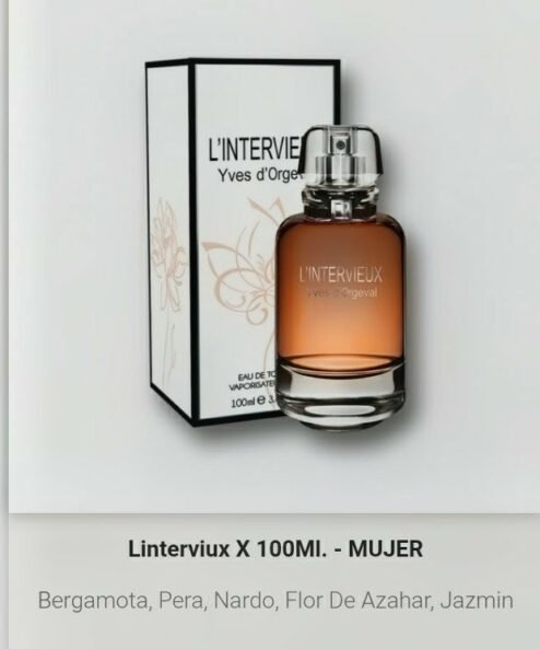 Artículo 1020 - Linterviux 100 ml. mujer