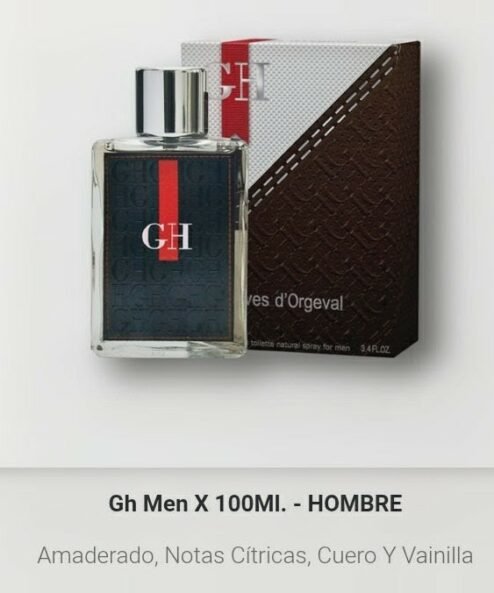 Artículo 1024 - GH men x 100 ml hombre