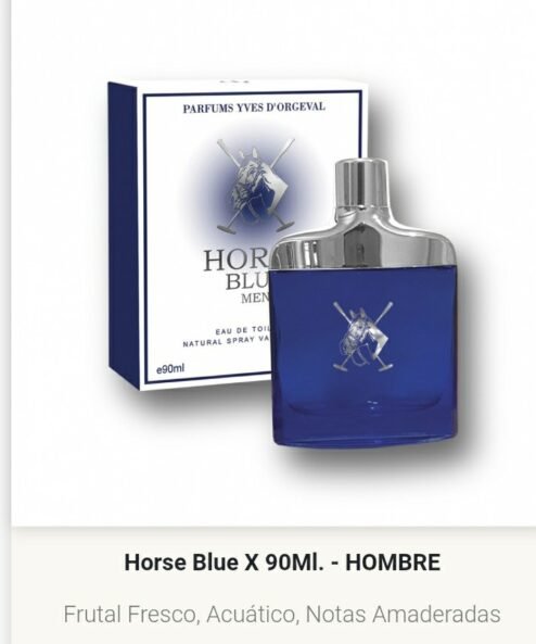 Artículo 1025 - Horse Blue x 90 ml. hombre