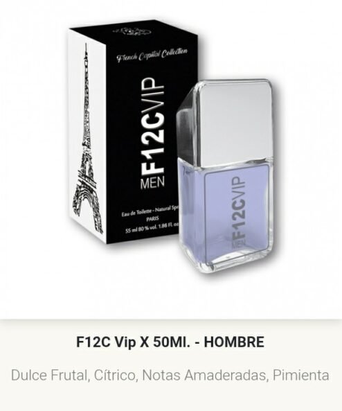 Artículo 1031 - F12C 50 ml. hombre