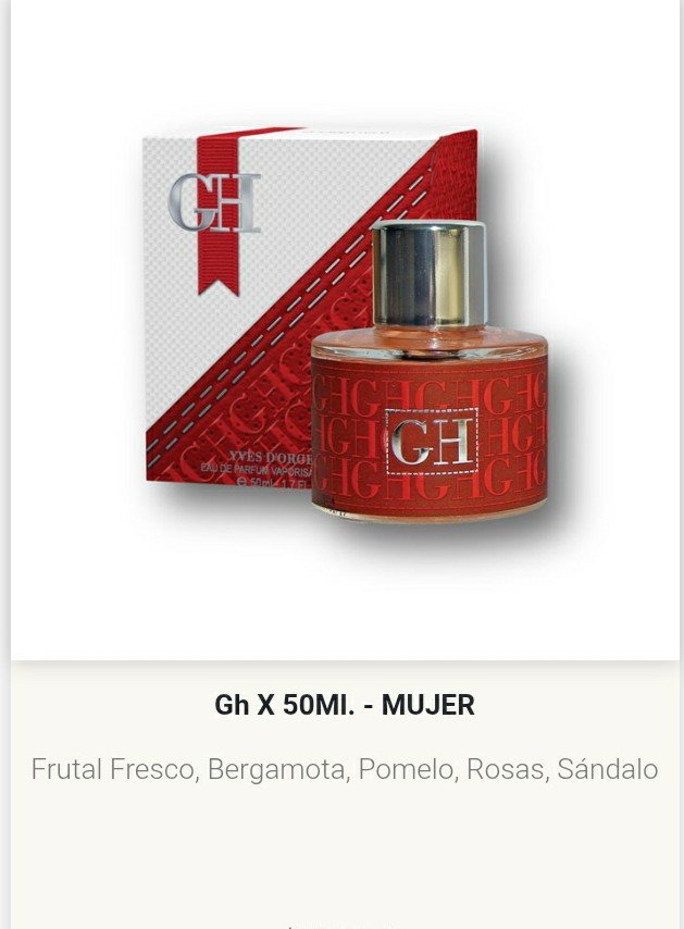 Artículo 1012 - GH 50 ml. mujer