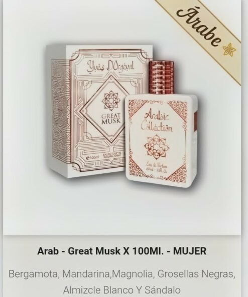 Artículo 1029 - Árabe Great Musk 100 ml mujer