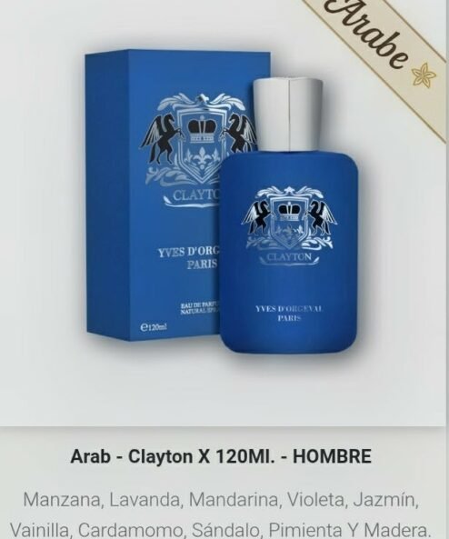 Artículo 2034 - Árabe Clayton x 120 ml. hombre
