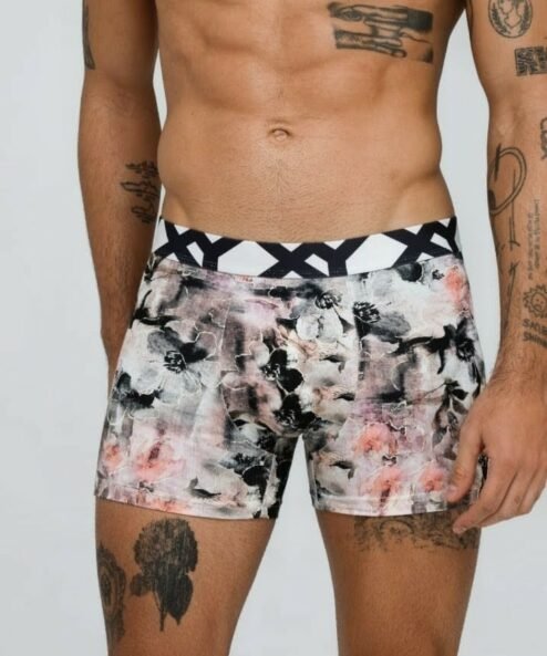 XY 1461 Brush - Boxer algodón y lycra estampado.